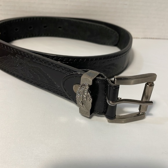 AMERICAN EAGLE BELT size S with eagles etched on belt. - Picture 6 of 7